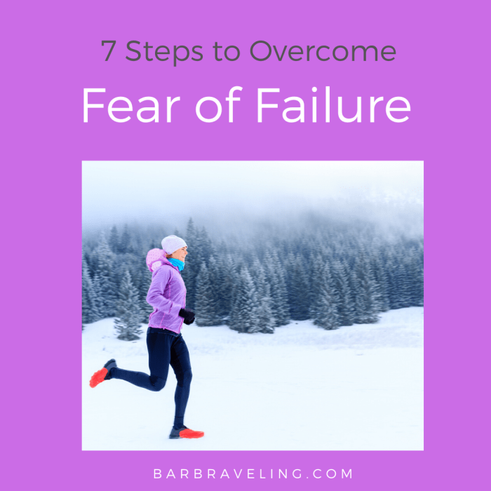 Failure fear overcome failures overcoming